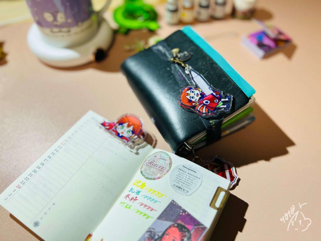 オーダークリップとキーホルダー